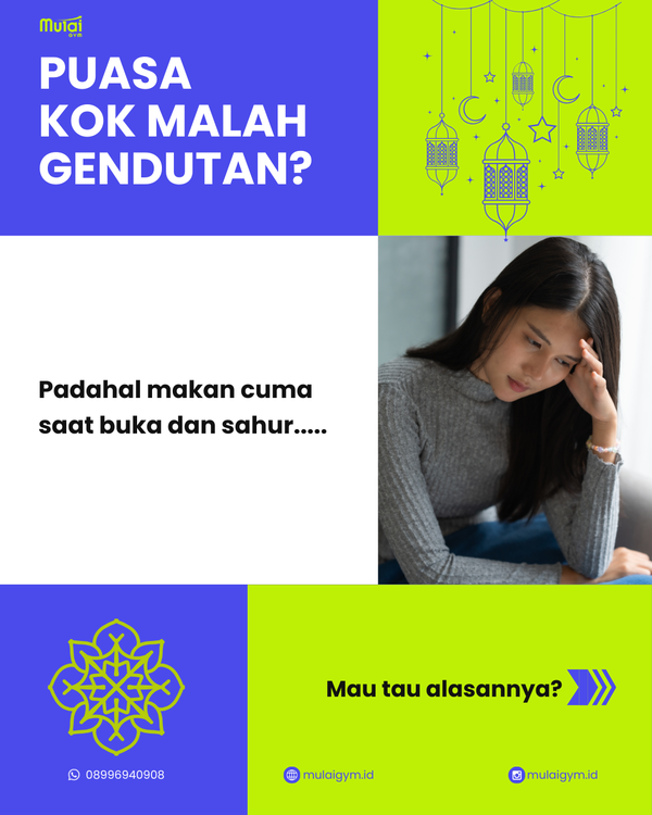 Puasa kok malah gendutan?